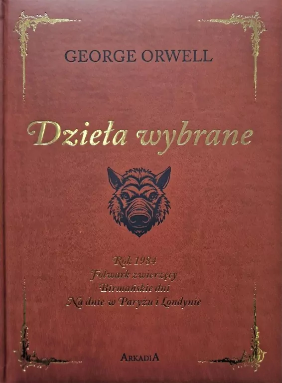 Orwell. Dzieła wybrane w.kolekcjonerskie - tantis.pl