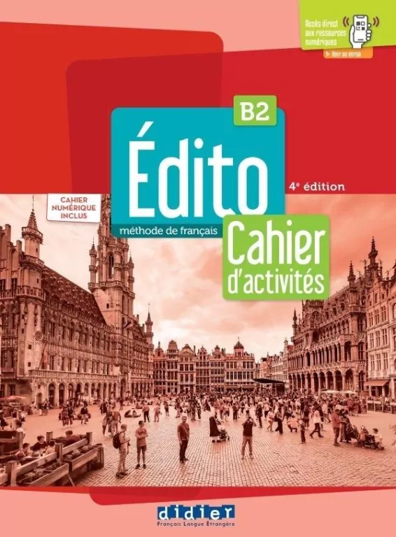 Edito B2 ćwiczenia + wersja online, 4 edition - tantis.pl