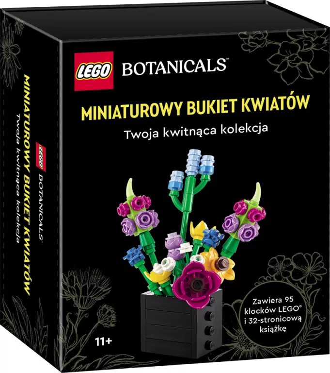 Lego Botanicals. Miniaturowy bukiet kwiatów - tantis.pl