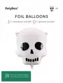 Balon foliowy Czaszka 36x41cm - tantis.pl