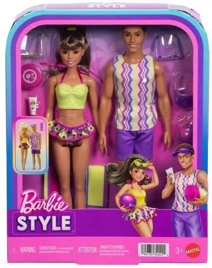 Barbie Barbie i Ken na plaży - tantis.pl