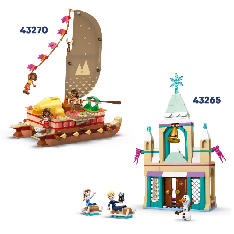 LEGO® Zamek Kopciuszka i kareta 43275 - tantis.pl