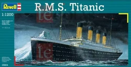 Model do sklejania Statek. R.M.S. Titanic - tantis.pl