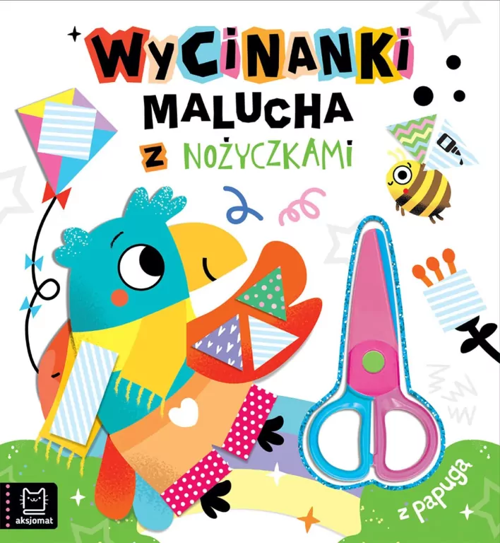 Wycinanki malucha z nożyczkami. Z papugą - tantis.pl