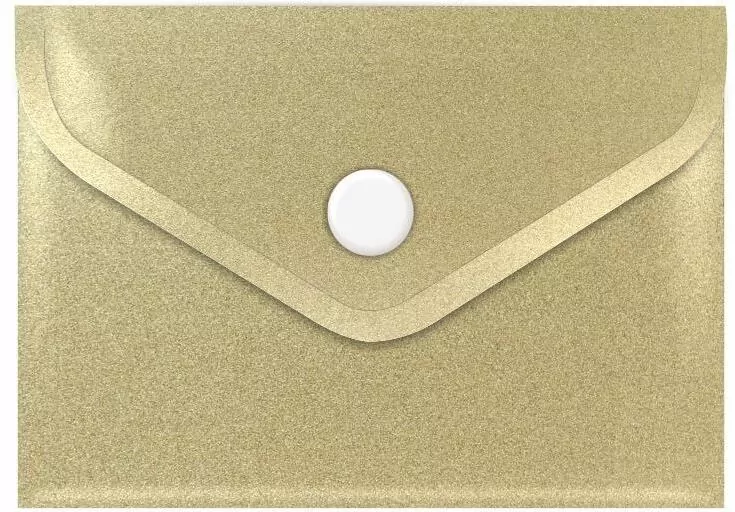 Teczka koperta A7 PP stardust gold - tantis.pl