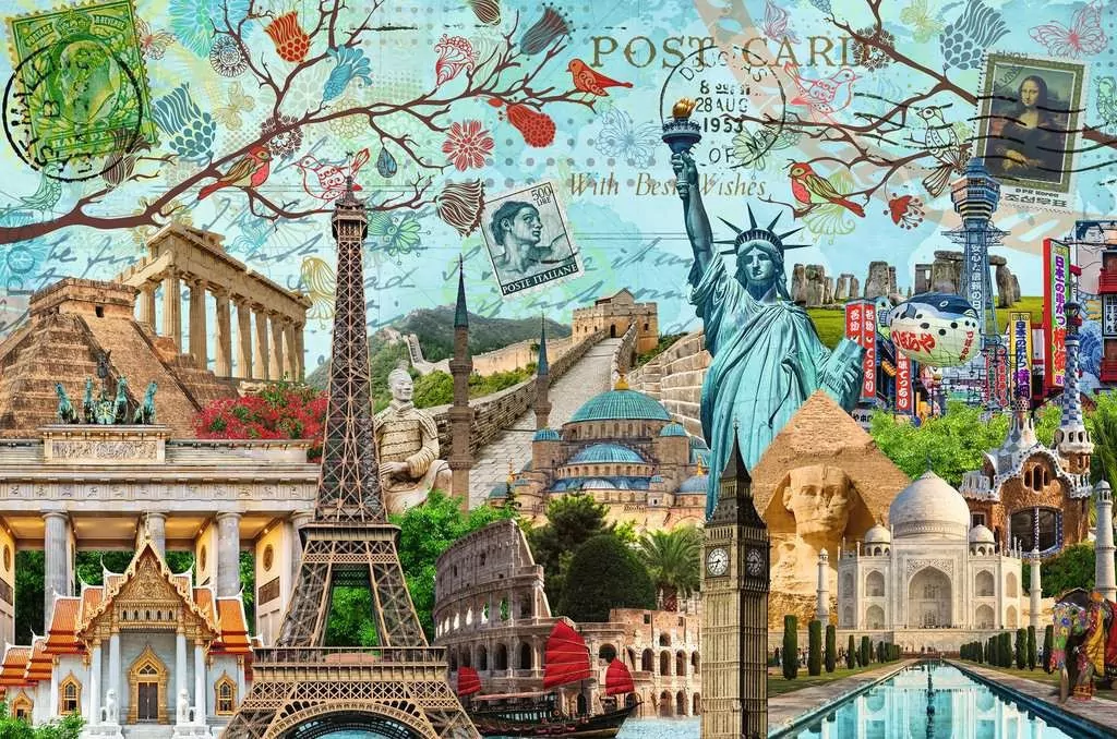 Puzzle 5000. Duże miasto - tantis.pl