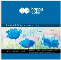 Happy Color. Blok akwarelowy 15x15cm/10K, 250g - tantis.pl