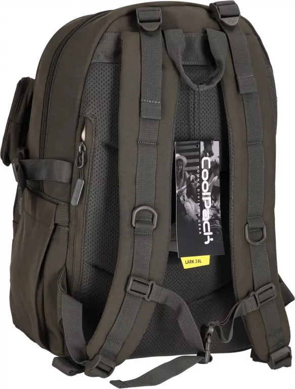 Plecak 1-komorowy Coolpack Lark Olive Green Patio - tantis.pl
