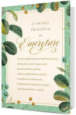 Karnet B6 Emerytura - tantis.pl