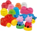 Clemmy. Klocki. Pociąg. Świnka Peppa - tantis.pl