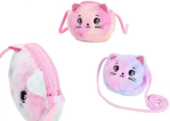 Torebka pluszowa kotek - tantis.pl