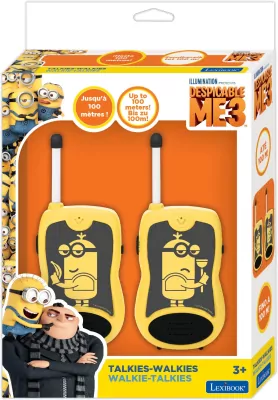Krótkofalówki walkie talkie Minionki ze sprzączką