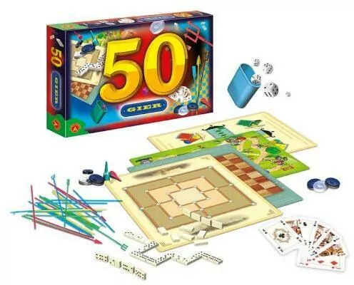50 gier. Zestaw gier rodzinnych - tantis.pl