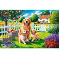 Puzzle 300. EasyPiece. Pieski na wsi. 23101 - tantis.pl