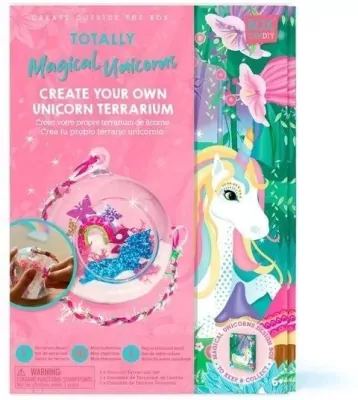 Zestaw kreatywny. Terrarium. Jednorożec