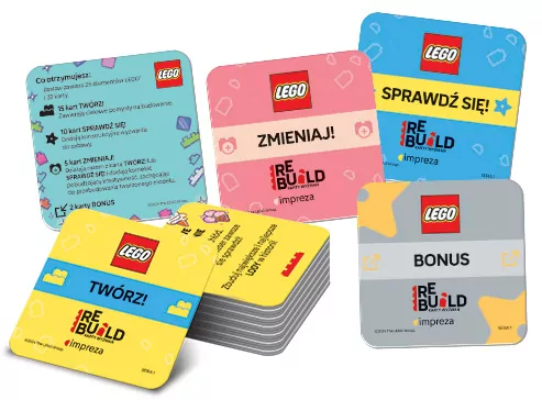 LEGO® Karty Wyzwań. Impreza - tantis.pl