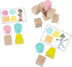 O!Klocki. Pasowanki. Zabawka drewniana