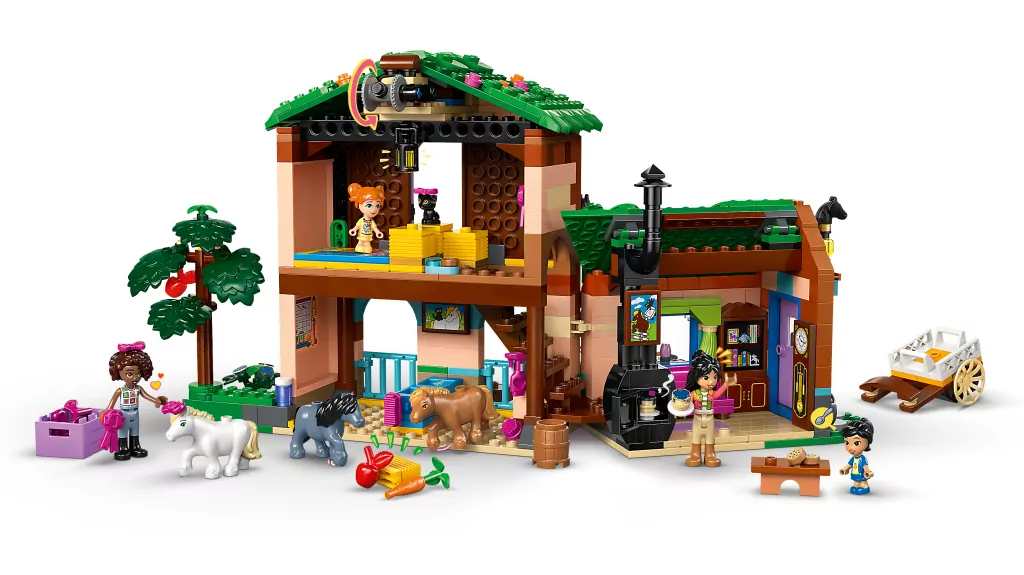 LEGO® Friends. Ranczo kucyków i stajnia 42654 - tantis.pl