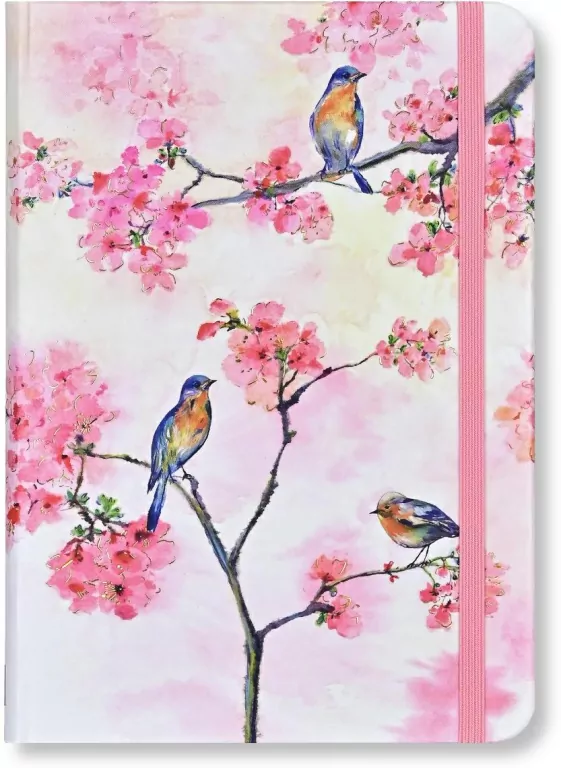 Notatnik midi Gałązki Wiśni - tantis.pl