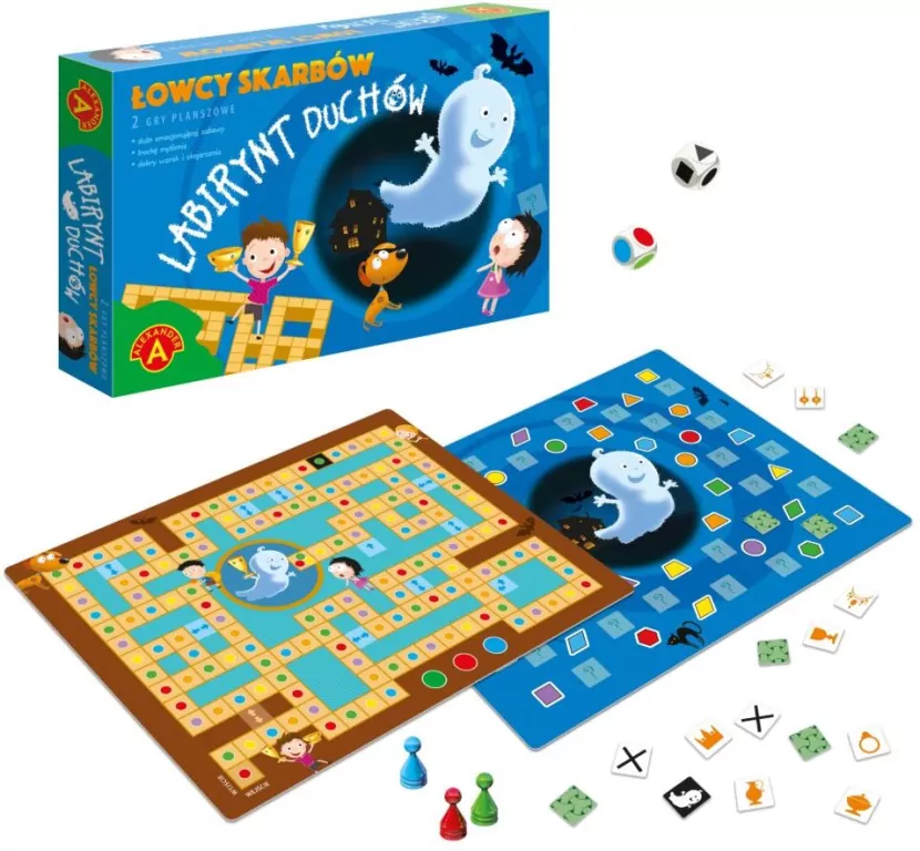 Łowcy skarbów. Labirynt duchów - tantis.pl