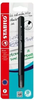 Cienkopis dr!ver F niebieski STABILO