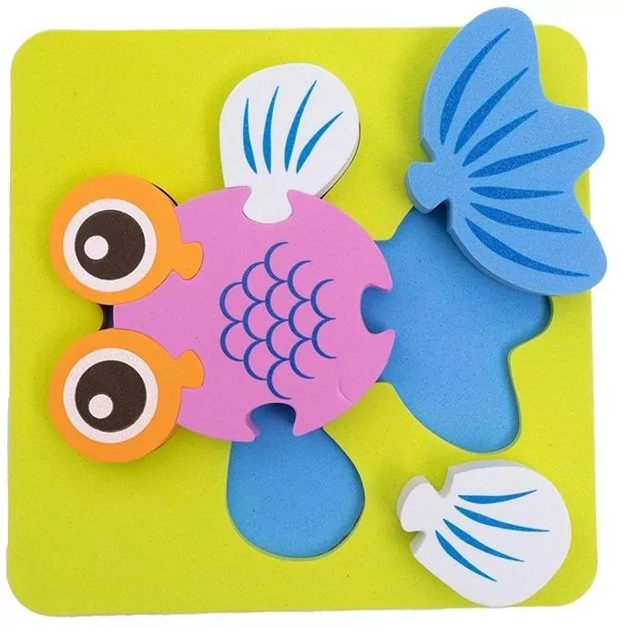 Puzzle piankowe. Rybka - tantis.pl