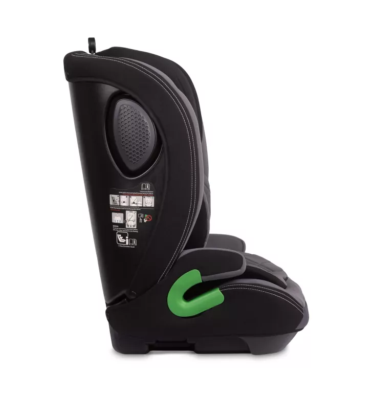 Caretero Fotelik Vivo grafitowy (76-150cm) - tantis.pl