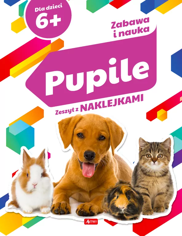 Pupile. Zabawa i nauka. Zeszyt z naklejkami - tantis.pl