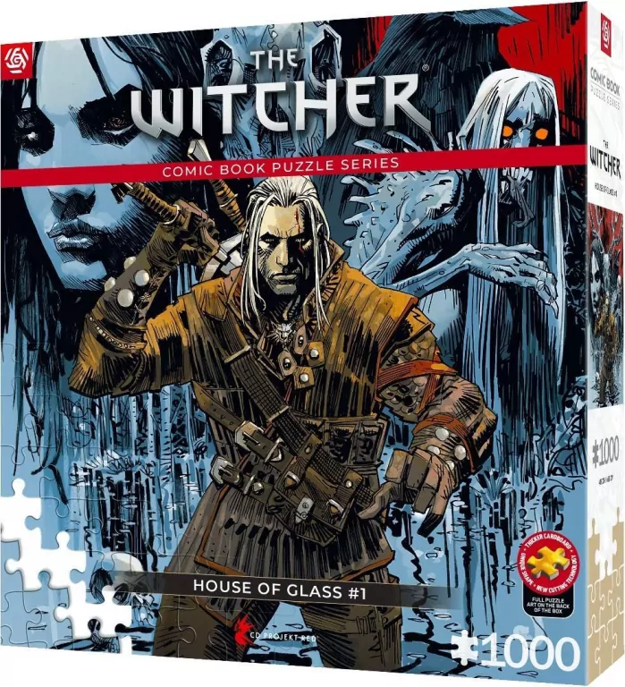 Puzzle 1000 The Witcher (Wiedźmin) House of Glass - tantis.pl
