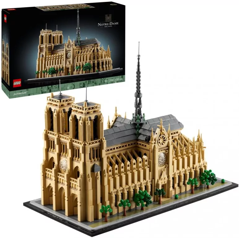 LEGO® Architecture. Notre-Dame w Paryżu. 21061 - tantis.pl