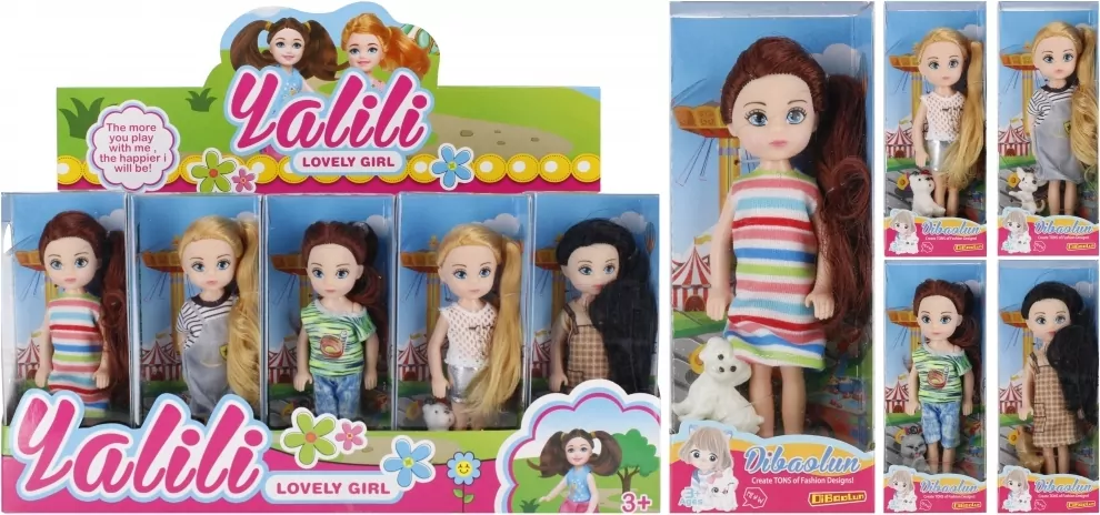 LALKA 13CM AKC 7X16X4 MIX5 MC DISP 20/300/600. - tantis.pl