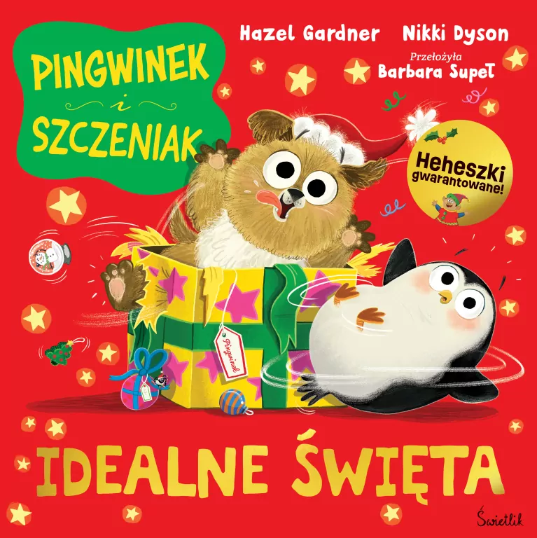 Idealne święta. Pingwinek i szczeniak - tantis.pl