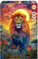 Puzzle 500 Majestatyczny lew - tantis.pl