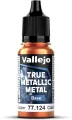 Vallejo: 77.124 - True Metallic Metal - Base - Ancient Copper (18 ml) - tantis.pl