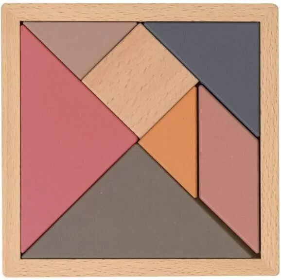 Układanka drewniana - Tangram - tantis.pl