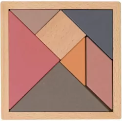 Układanka drewniana - Tangram
