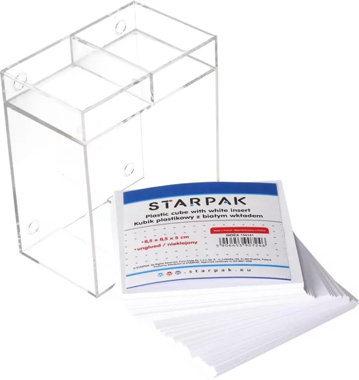 Pojemnik na karteczki 85x85x50mm - tantis.pl