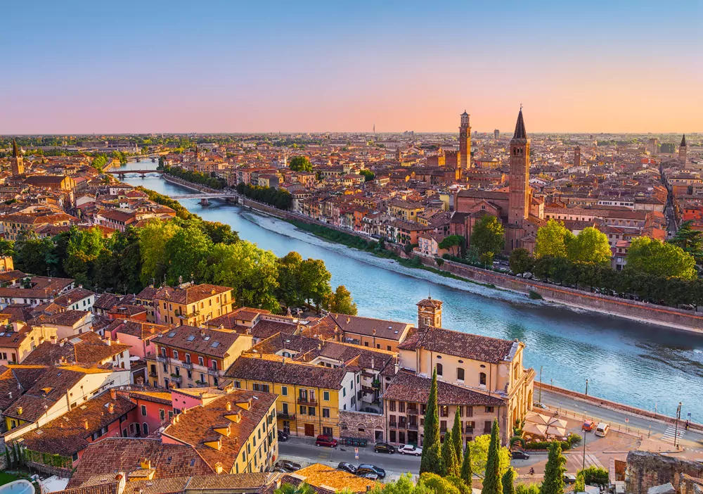 Puzzle 500 Verona Italy CASTOR - tantis.pl