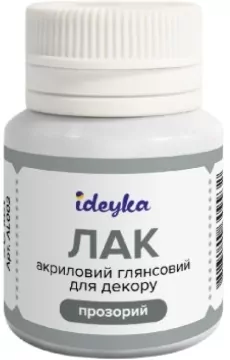 Błyszczący lakier akrylowy do dekoracji 20ml - tantis.pl