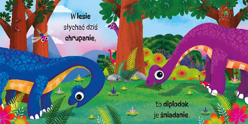 Świat dinozaurów. Zabawa z ruchomymi obrazkami - tantis.pl