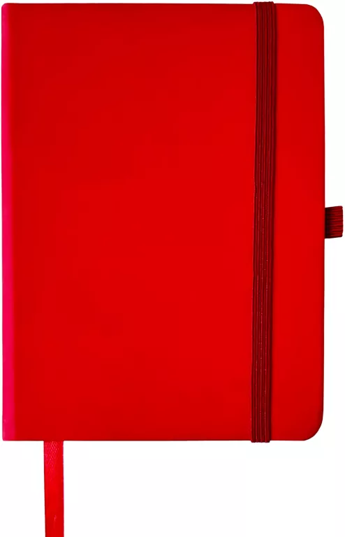 Notes A6 z gumką czerwony V-1 - tantis.pl