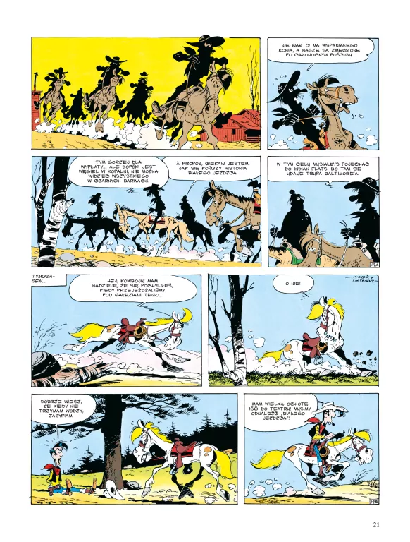 Lucky Luke. Biały jeździec - tantis.pl
