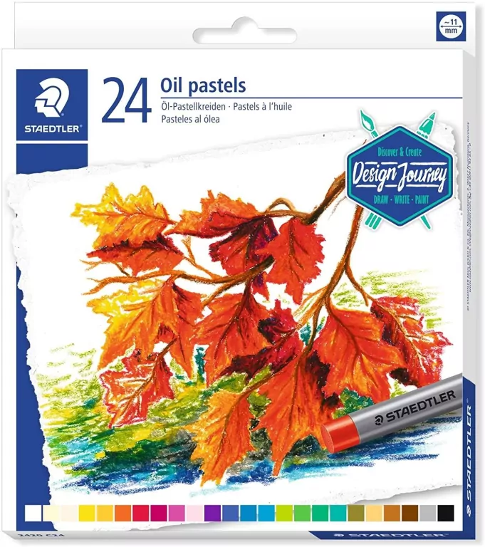 Pastele olejne Design Journey 24 kolorów Staedtler - tantis.pl