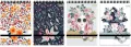 Kołonotes A6/96K kratka Flower - tantis.pl