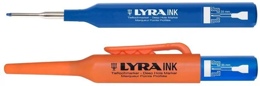 Marker do głębokich otworów niebieski - tantis.pl