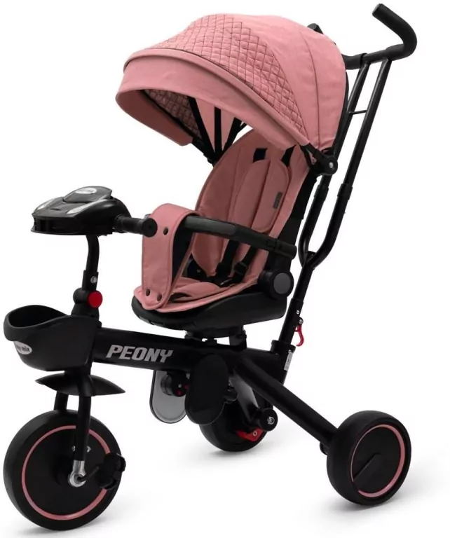 Rowerek 3-kołowy Peony EVA różowy - tantis.pl