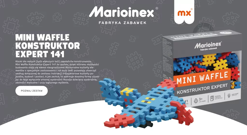 Mini Waffle Konstruktor Expert 141 - tantis.pl