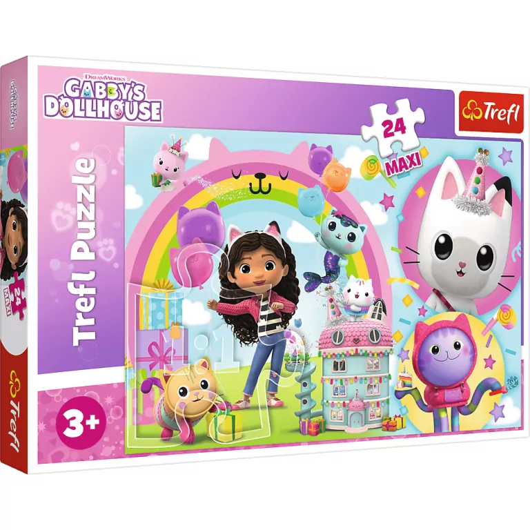 Puzzle 24 maxi. Wesoła Gabi TREFL - tantis.pl