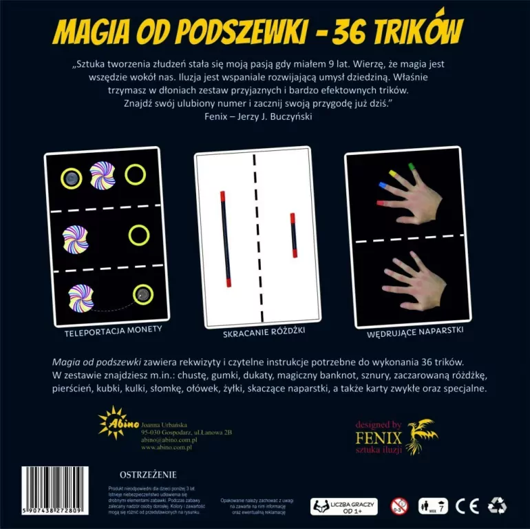 Magia od podszewki 36 trików - tantis.pl