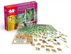 Mappuzzle. Zwierzęta Polski